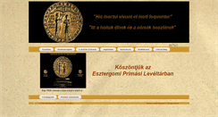 Desktop Screenshot of primarch.hu